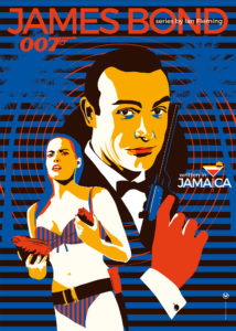 James Bond poster by Maria Papaefstathiou aka It's Just Me